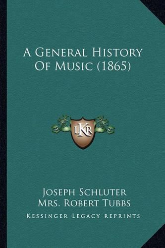 A General History of Music (1865)