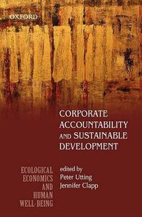 Cover image for Corporate Accountability and Sustainable Development