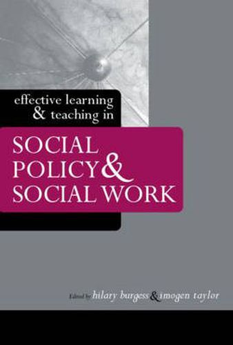 Cover image for Effective Learning and Teaching in Social Policy and Social Work