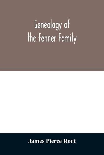 Genealogy of the Fenner family