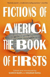 Cover image for Fictions of America: The Book of Firsts