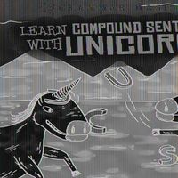 Cover image for Learn Compound Sentences with Unicorns