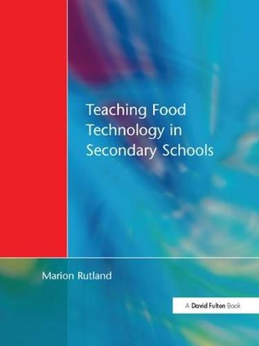 Cover image for Teaching Food Technology in Secondary School