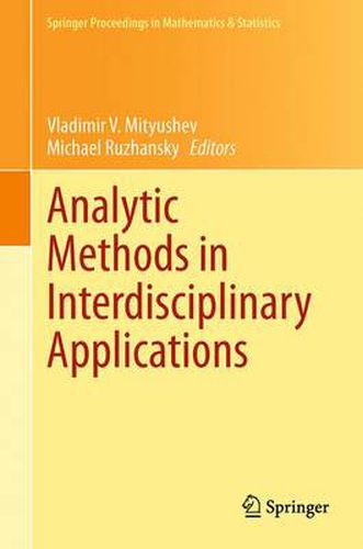 Cover image for Analytic Methods in Interdisciplinary Applications