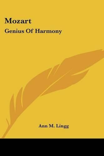 Cover image for Mozart: Genius of Harmony