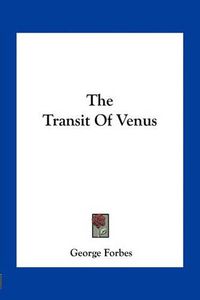 Cover image for The Transit of Venus