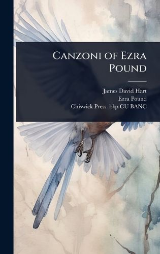 Cover image for Canzoni of Ezra Pound