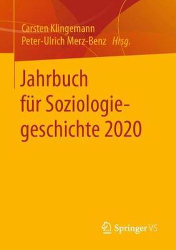 Jahrbuch fur Soziologiegeschichte 2020