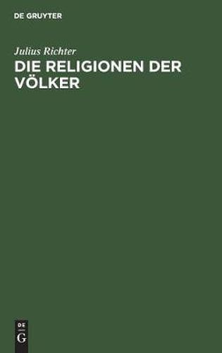 Die Religionen Der Voelker