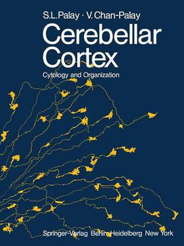 Cover image for Cerebellar Cortex: Cytology and Organization