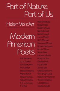 Cover image for Part of Nature, Part of Us: Modern American Poets