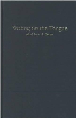 Cover image for Writing on the Tongue