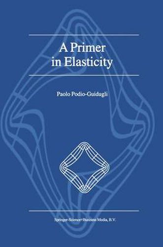 Cover image for A Primer in Elasticity