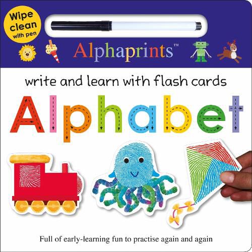 Alphaprints Wipe Clean Alphabet with Flash Cards