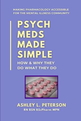 Cover image for Psych Meds Made Simple: How & Why They Do What They Do