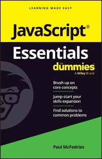 Cover image for JavaScript Essentials For Dummies