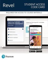 Cover image for Revel for Exploring Child & Adolescent Development -- Access Card