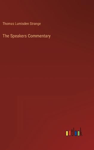 The Speakers Commentary