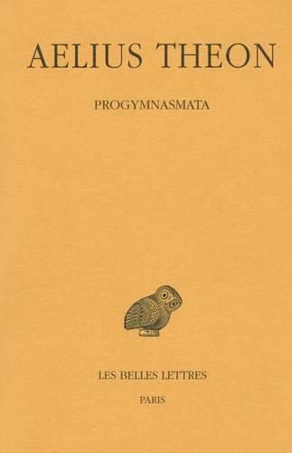 Cover image for Aelius Theon, Progymnasmata