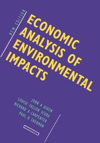 Cover image for Economic Analysis of Environmental Impacts