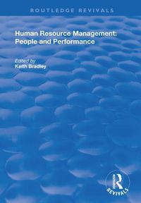 Cover image for Human Resource Management: People and Performance: People and Performance