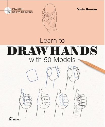 Cover image for Learn to Draw Hands with 50 Models