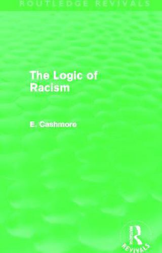 Cover image for The Logic of Racism