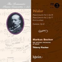 Cover image for Widor Piano Concertos