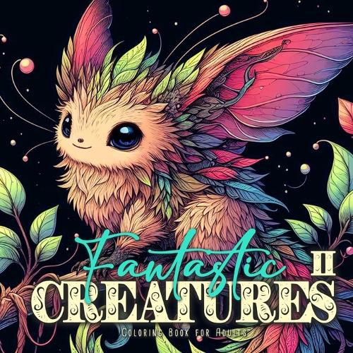 Cover image for Fantastic Creatures Coloring Book for Adults 2