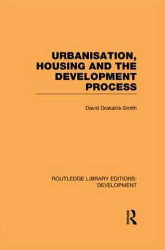 Cover image for Urbanisation, Housing and the Development Process