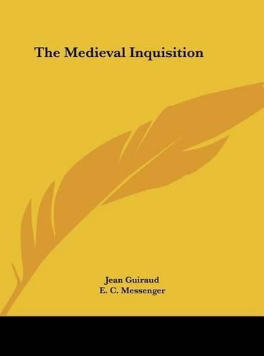 Cover image for The Medieval Inquisition