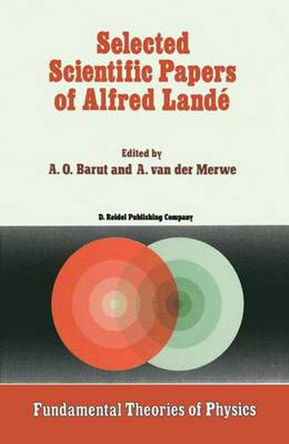 Cover image for Selected Scientific Papers of Alfred Lande