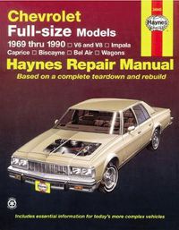 Cover image for Chevrolet Full-Size Sedans (69 - 90)