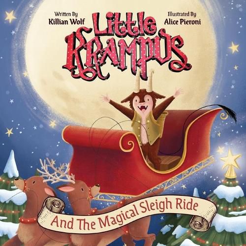 Cover image for Little Krampus and the Magical Sleigh Ride