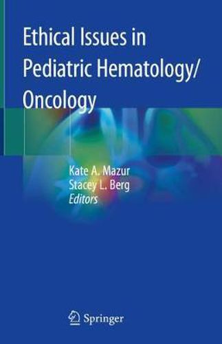 Cover image for Ethical Issues in Pediatric Hematology/Oncology