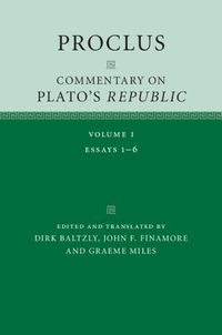 Cover image for Proclus: Commentary on Plato's Republic: Volume 1