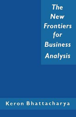 Cover image for The New Frontiers for Business Analysis