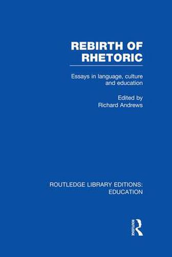 Cover image for Rebirth of Rhetoric