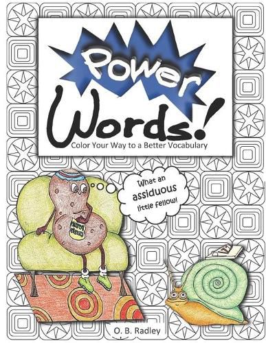 Cover image for Power Words: Color Your Way to a Better Vocabulary