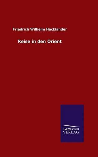 Cover image for Reise in den Orient