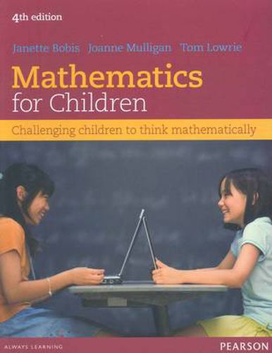 Cover image for Mathematics For Children: Challenging children to think mathematically