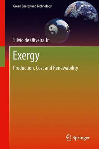 Cover image for Exergy: Production, Cost and Renewability