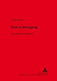 Cover image for Texte in Bewegung: Anna Achmatovas Spaetwerk