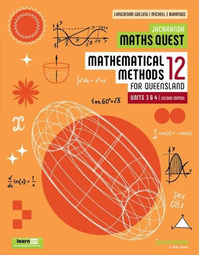 Cover image for Jacaranda Maths Quest 12 Mathematical Methods Units 3 & 4 for Queensland, 2e learnON and Print