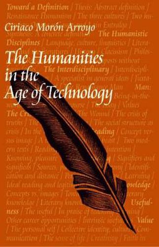 Cover image for The Humanities in the Age of Technology