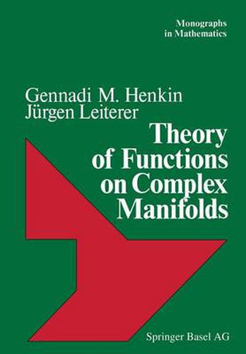 Cover image for Theory of Functions on Complex Manifolds