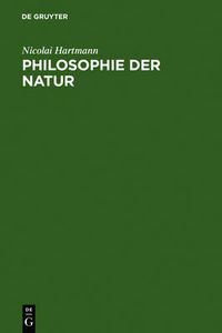 Cover image for Philosophie Der Natur: Grundriss Der Speziellen Kategorienlehre