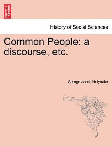 Cover image for Common People: A Discourse, Etc.