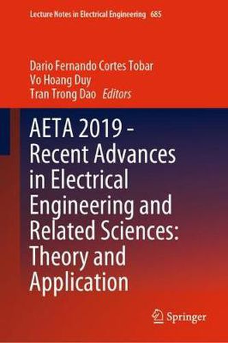 Cover image for AETA 2019 - Recent Advances in Electrical Engineering and Related Sciences: Theory and Application