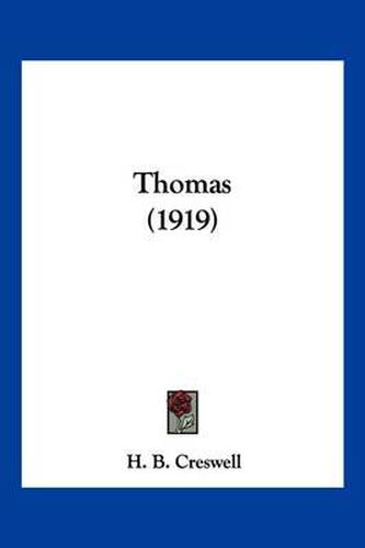 Cover image for Thomas (1919)